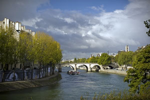 Seine River in Autumn